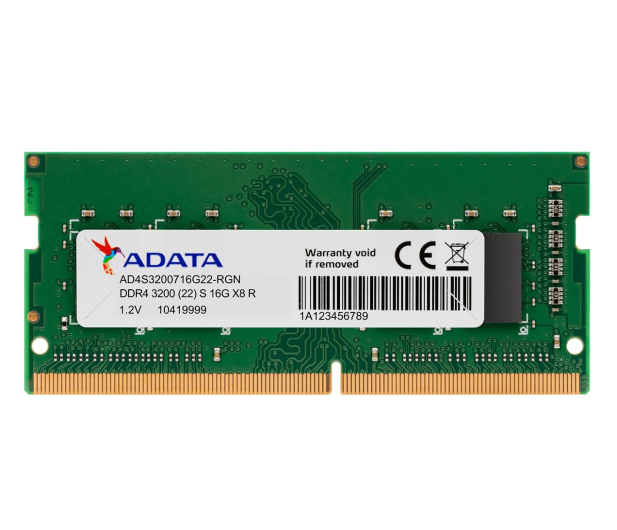 ADATA Premier DDR4 3200 SODIM 16GB CL22 ST - 642339 - zdjęcie
